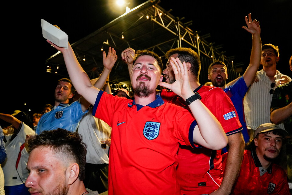 Gallery | The best fanzone images from England's win over Norway
