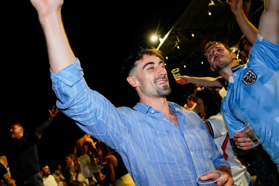Gallery | The best fanzone images from England's win over Norway