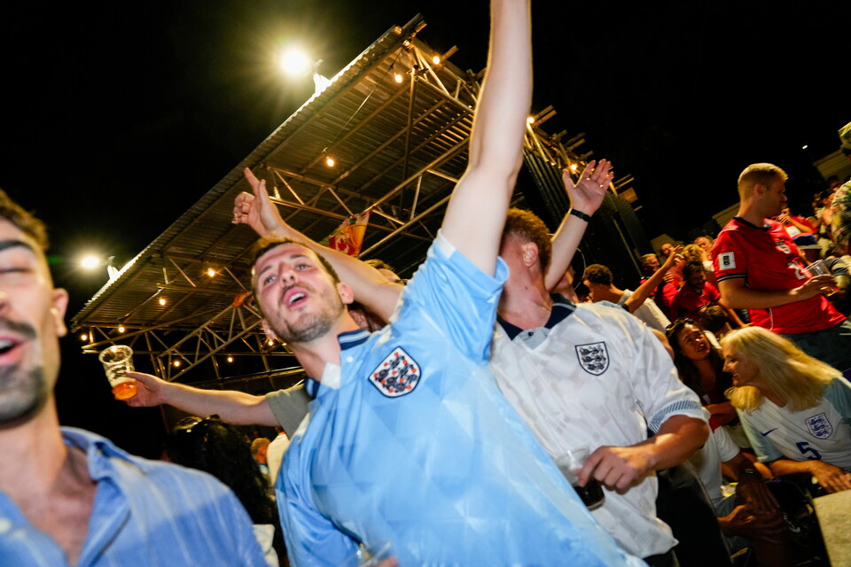 Gallery | The best fanzone images from England's win over Norway
