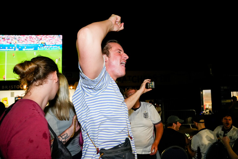 Gallery | The best fanzone images from England's win over Norway