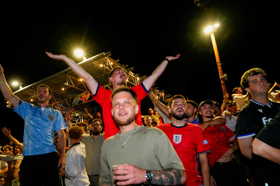 Gallery | The best fanzone images from England's win over Norway