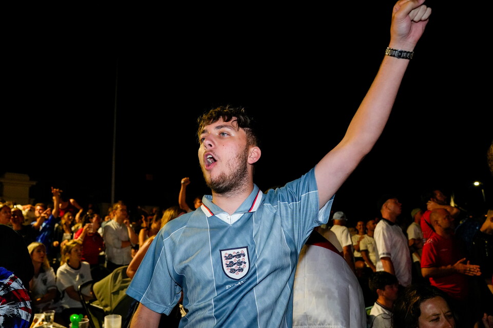 Gallery | The best fanzone images from England's win over Norway