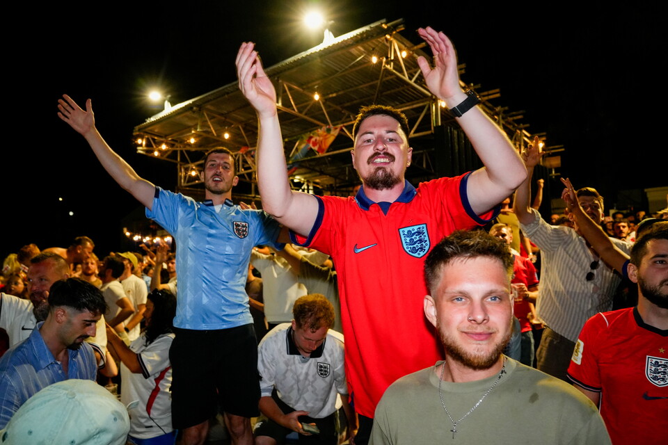 Gallery | The best fanzone images from England's win over Norway