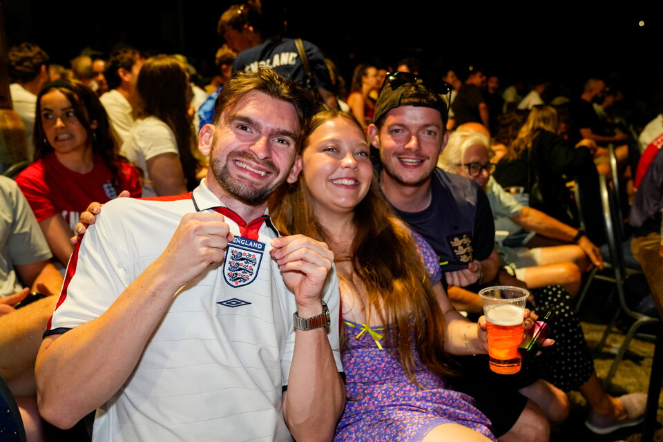 Gallery | The best fanzone images from England's win over Norway