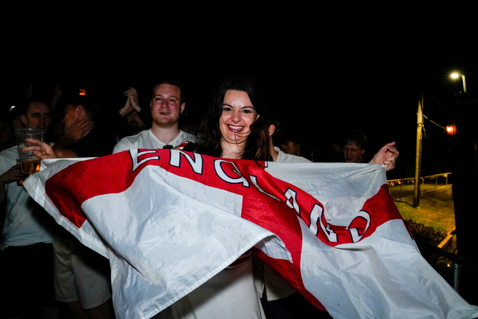 Gallery | The best fanzone images from England's win over Norway