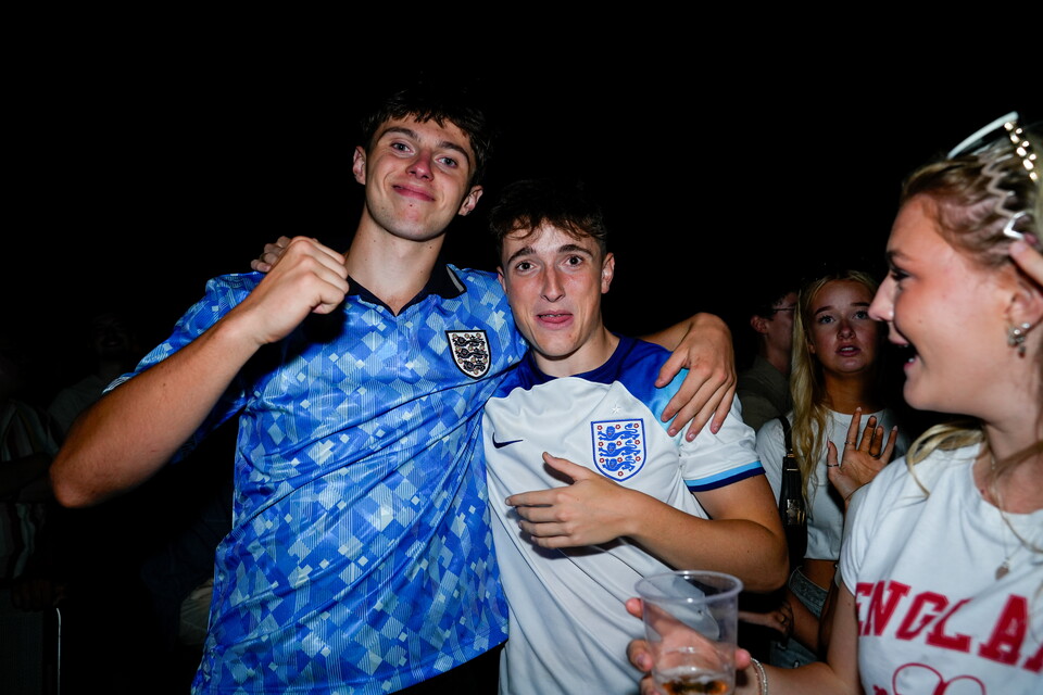 Gallery | The best fanzone images from England's win over Norway