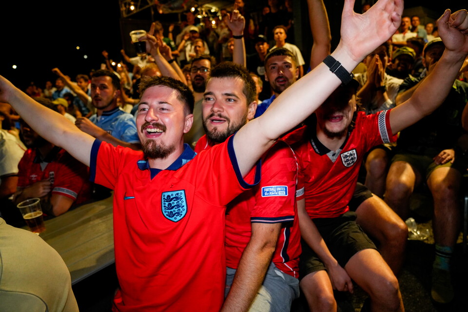 Gallery | The best fanzone images from England's win over Norway