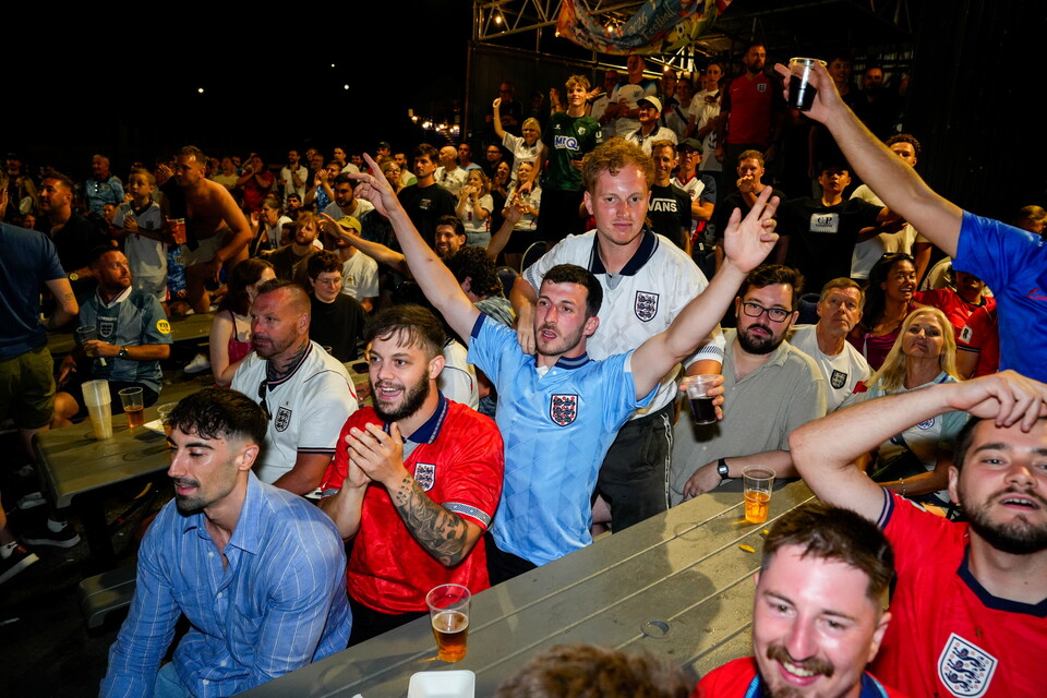Gallery | The best fanzone images from England's win over Norway
