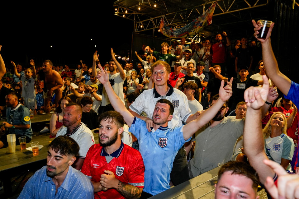 Gallery | The best fanzone images from England's win over Norway