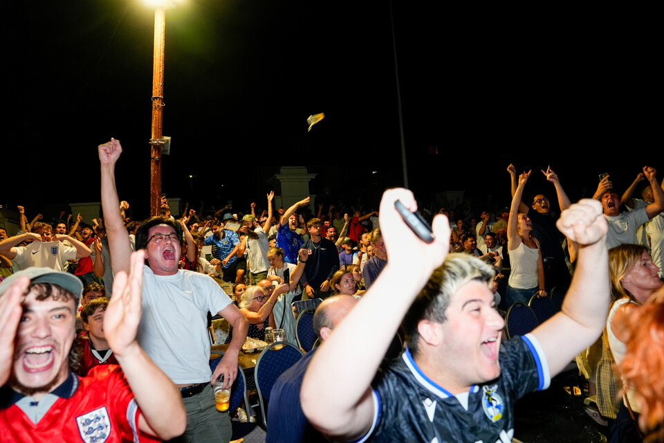 Gallery | The best fanzone images from England's win over Norway