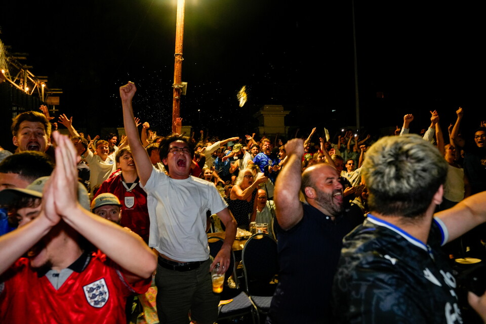 Gallery | The best fanzone images from England's win over Norway