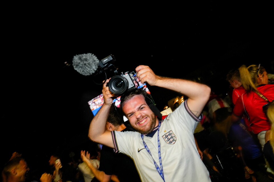 Gallery | The best fanzone images from England's win over Norway