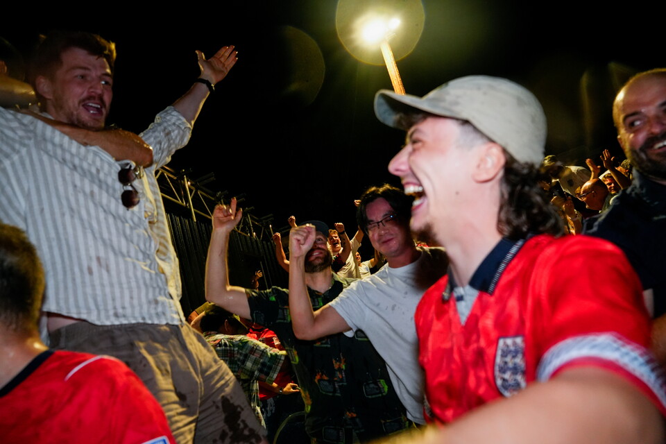Gallery | The best fanzone images from England's win over Norway