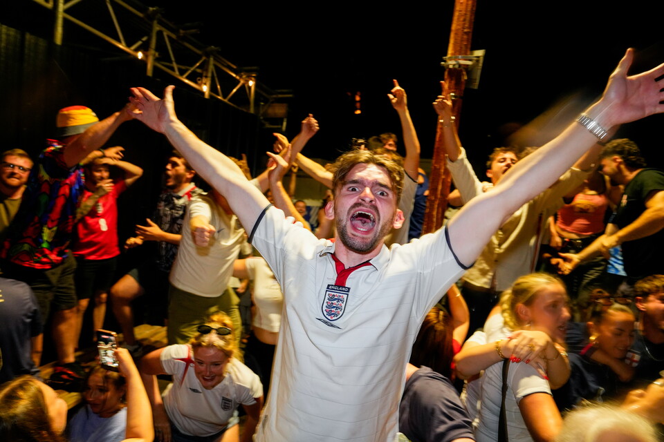 Gallery | The best fanzone images from England's win over Norway