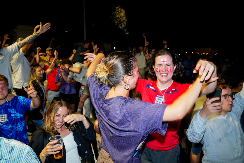 Gallery | The best fanzone images from England's win over Norway
