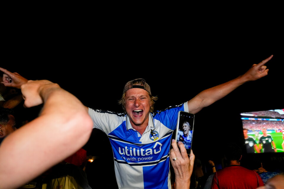 Gallery | The best fanzone images from England's win over Norway