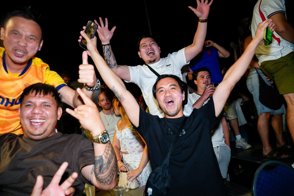 Gallery | The best fanzone images from England's win over Norway