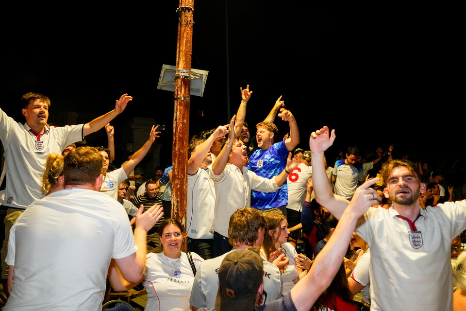 Gallery | The best fanzone images from England's win over Norway