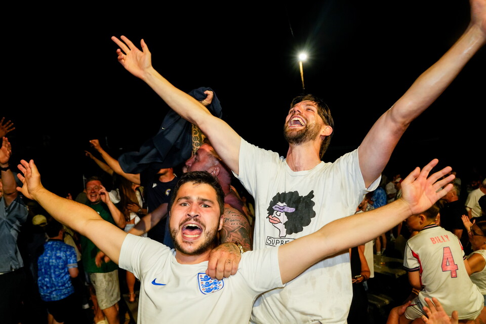 Gallery | The best fanzone images from England's win over Norway