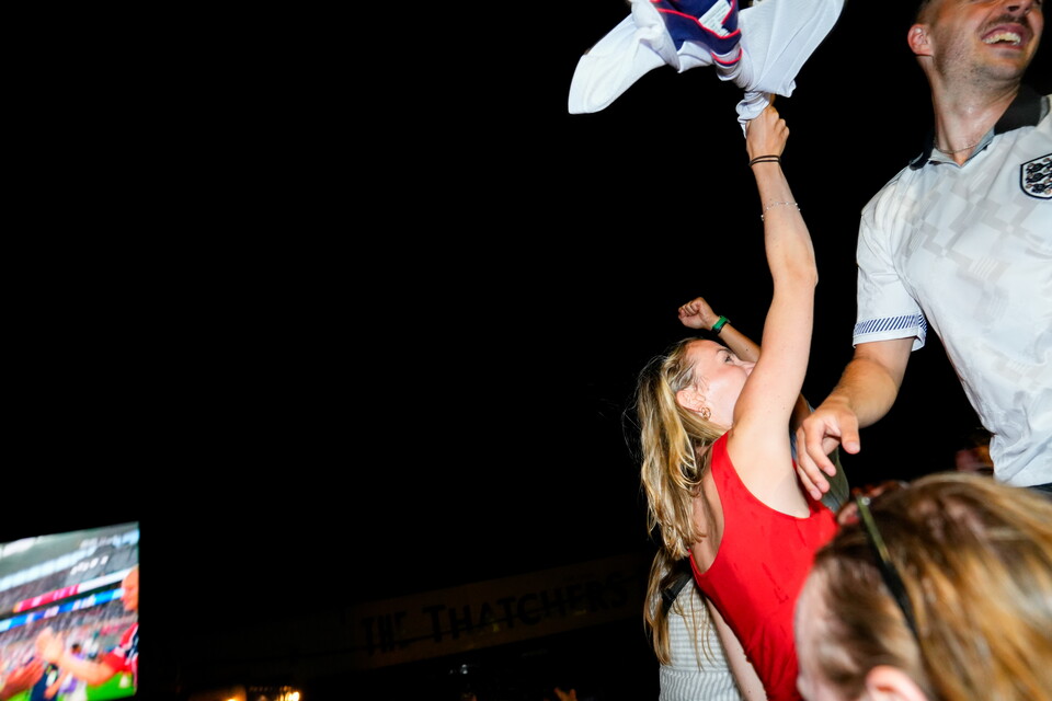 Gallery | The best fanzone images from England's win over Norway