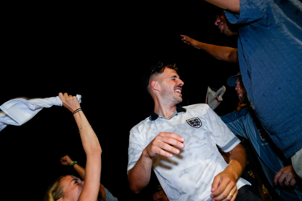 Gallery | The best fanzone images from England's win over Norway