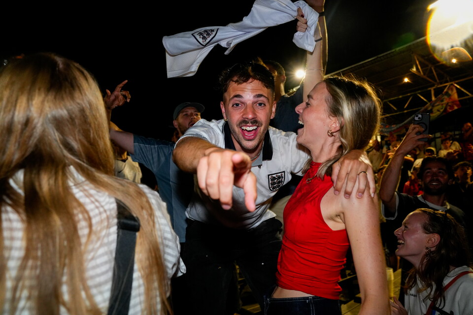 Gallery | The best fanzone images from England's win over Norway