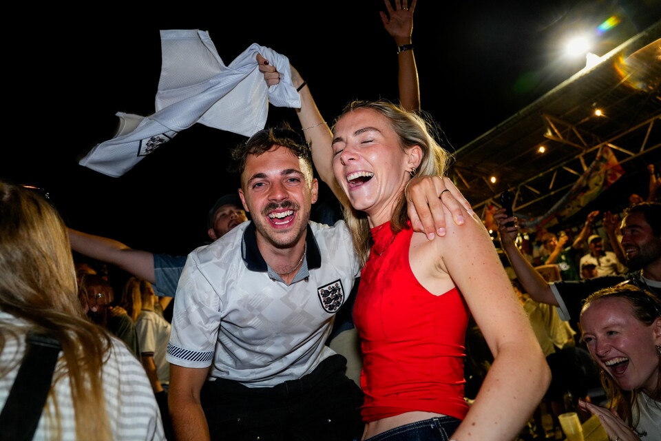Gallery | The best fanzone images from England's win over Norway