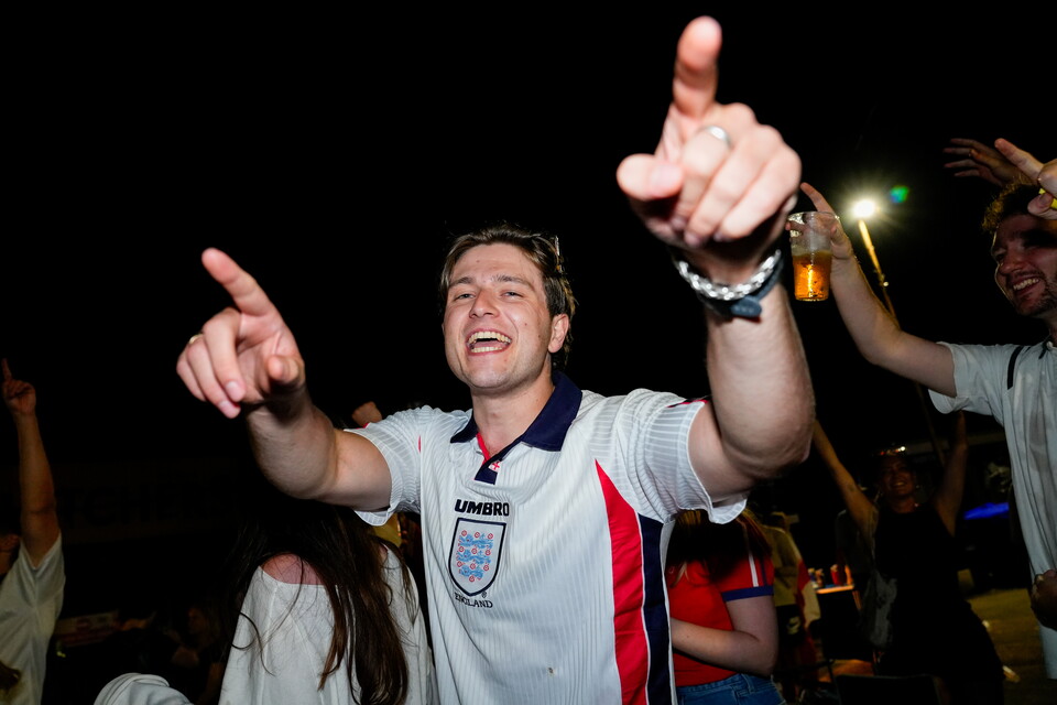Gallery | The best fanzone images from England's win over Norway