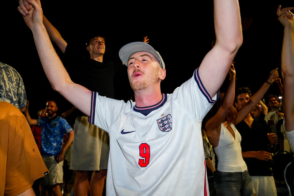 Gallery | The best fanzone images from England's win over Norway