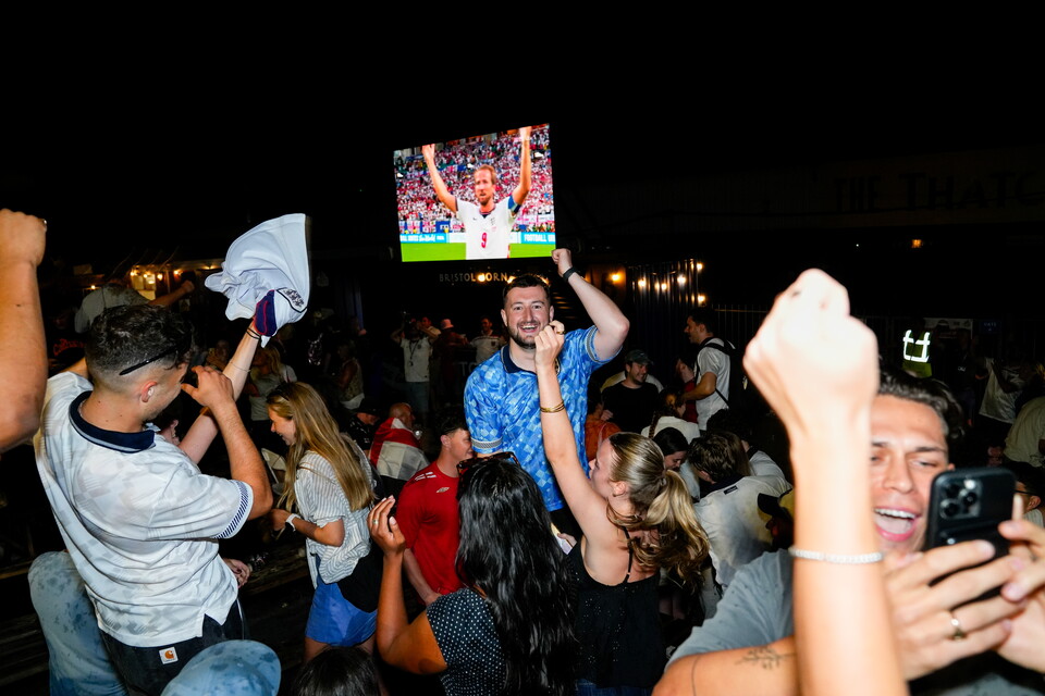 Gallery | The best fanzone images from England's win over Norway