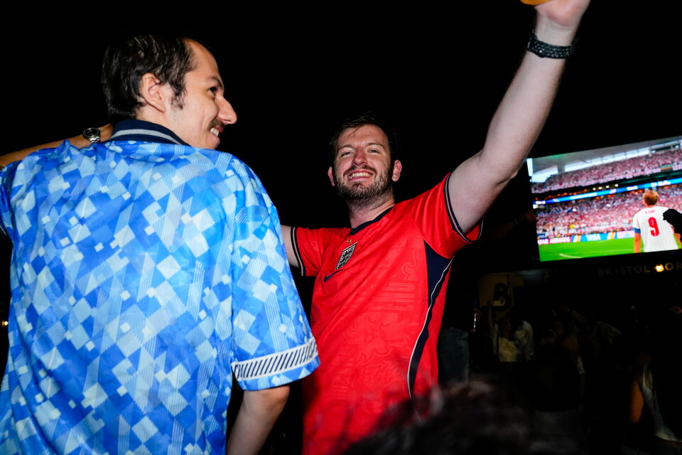 Gallery | The best fanzone images from England's win over Norway