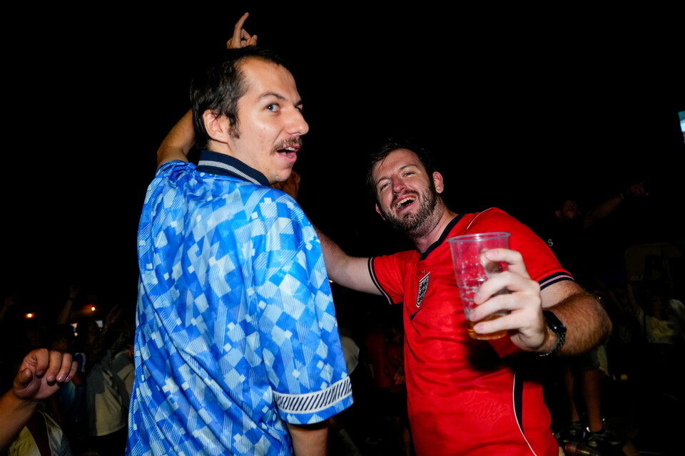 Gallery | The best fanzone images from England's win over Norway