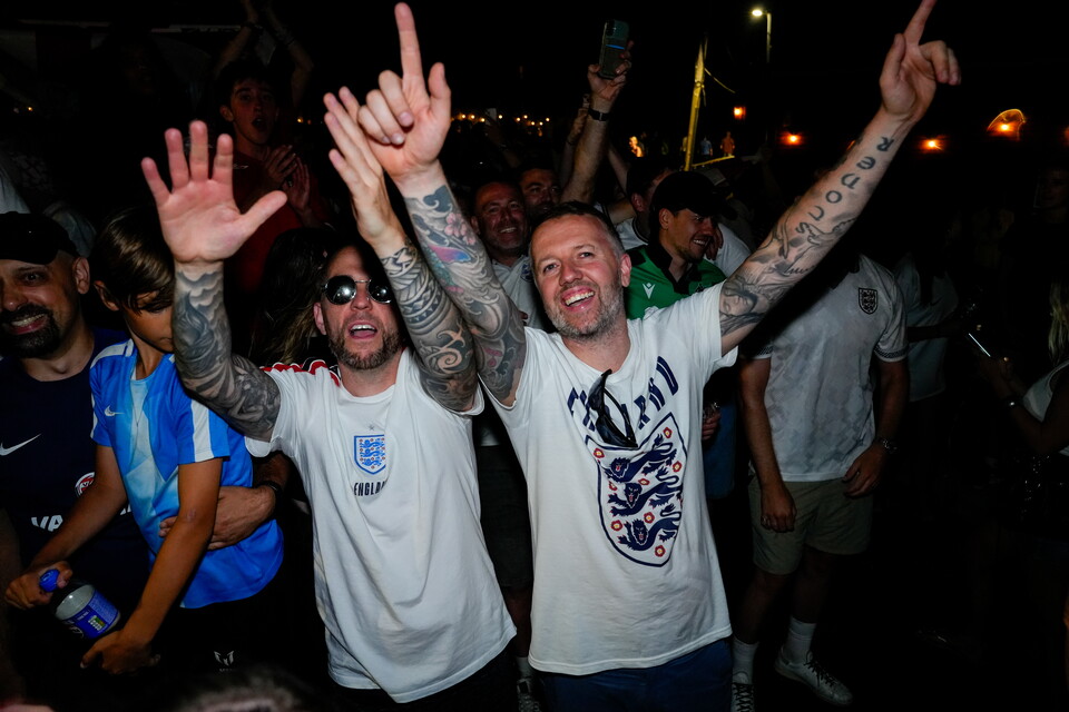 Gallery | The best fanzone images from England's win over Norway