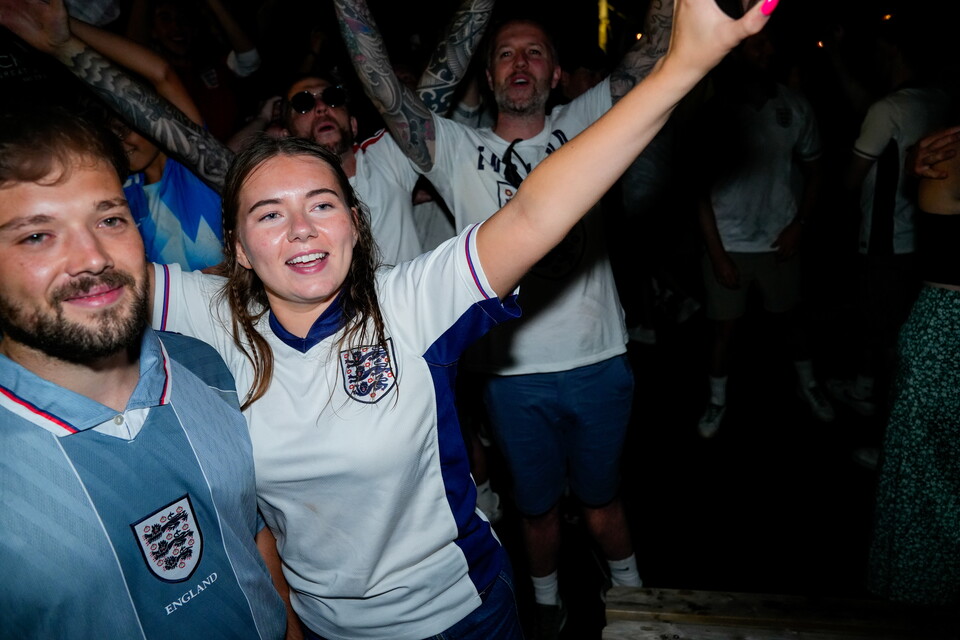 Gallery | The best fanzone images from England's win over Norway