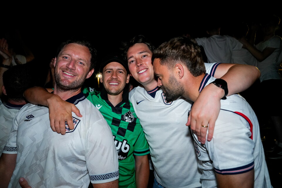 Gallery | The best fanzone images from England's win over Norway