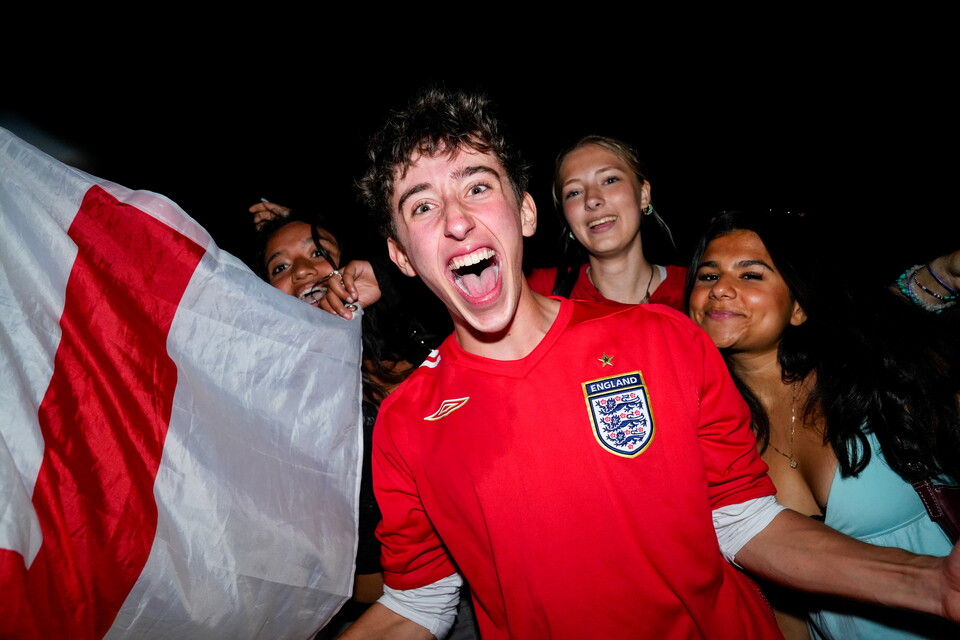 Gallery | The best fanzone images from England's win over Norway