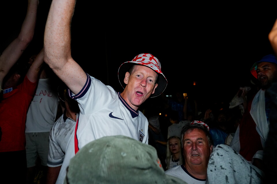 Gallery | The best fanzone images from England's win over Norway