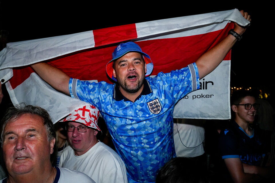 Gallery | The best fanzone images from England's win over Norway
