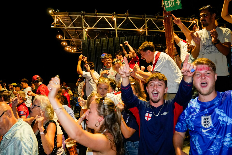 Gallery | The best fanzone images from England's win over Norway