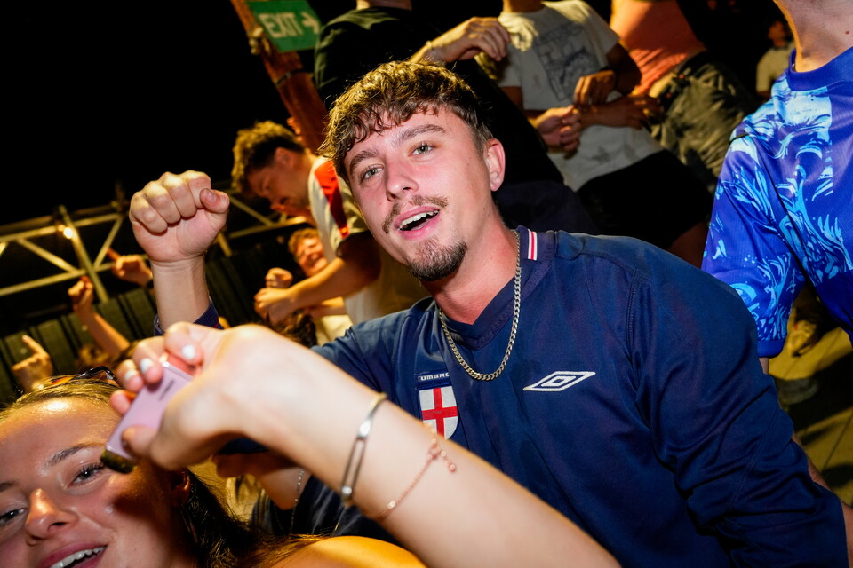 Gallery | The best fanzone images from England's win over Norway