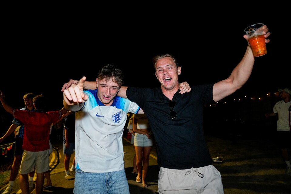 Gallery | The best fanzone images from England's win over Norway