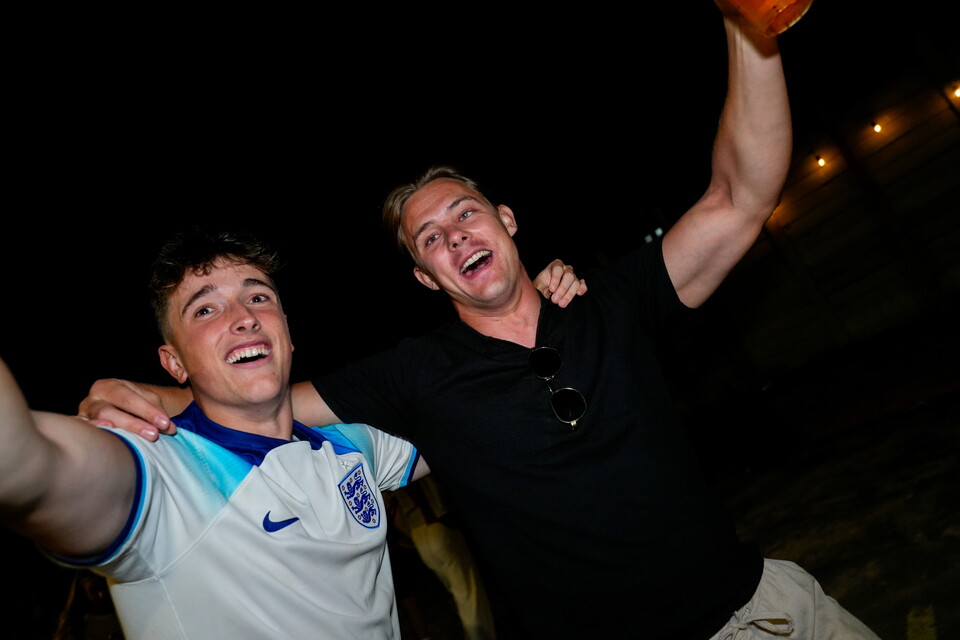 Gallery | The best fanzone images from England's win over Norway