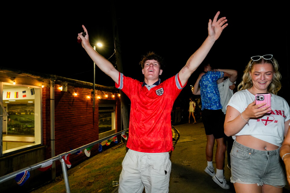Gallery | The best fanzone images from England's win over Norway