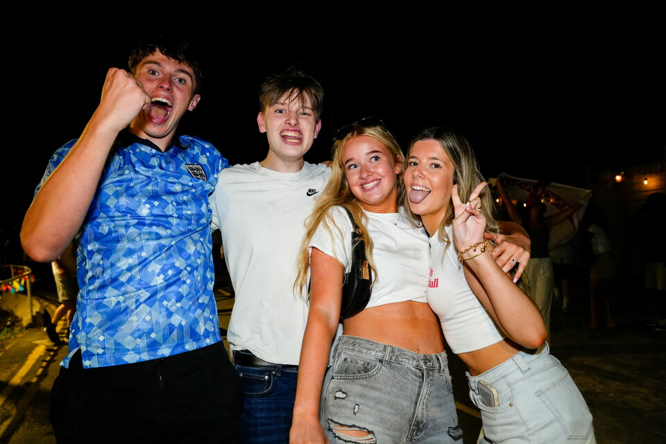 Gallery | The best fanzone images from England's win over Norway