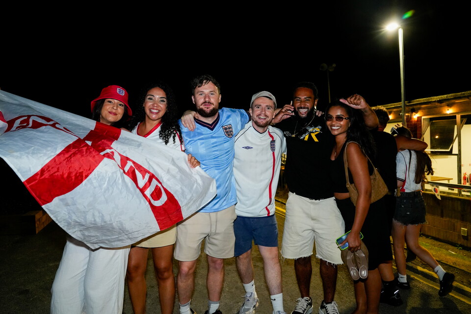 Gallery | The best fanzone images from England's win over Norway