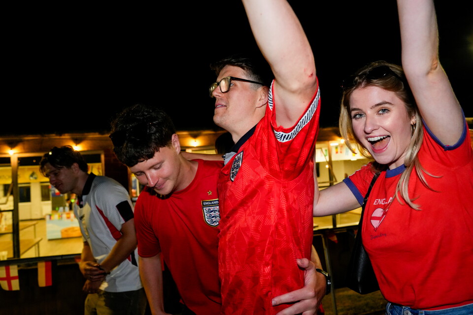 Gallery | The best fanzone images from England's win over Norway
