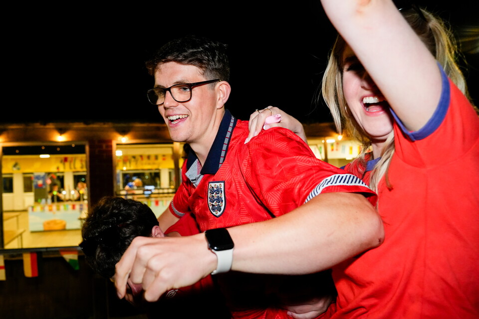 Gallery | The best fanzone images from England's win over Norway