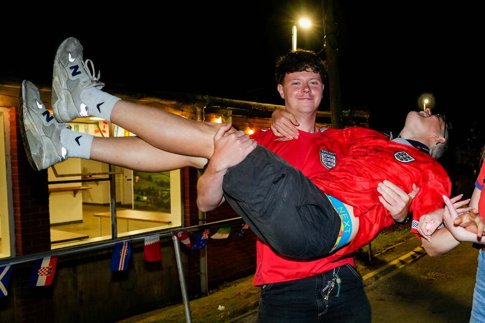 Gallery | The best fanzone images from England's win over Norway
