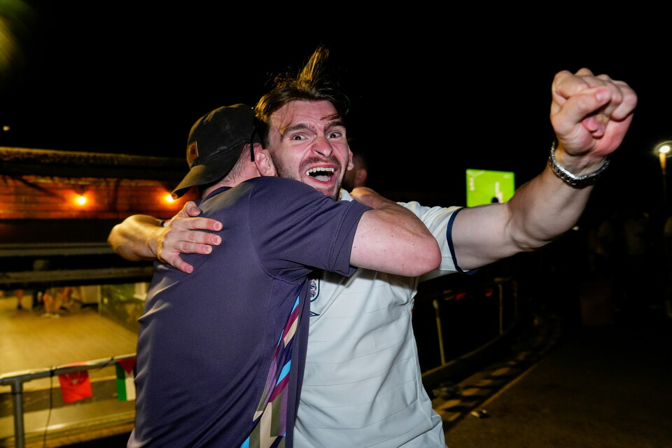 Gallery | The best fanzone images from England's win over Norway