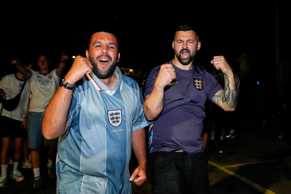 Gallery | The best fanzone images from England's win over Norway
